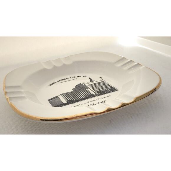 ASHTRAY-Liberty National Life Ins. Co.-Francis & Lusky Company-Memorabilia - Picture 5 of 9